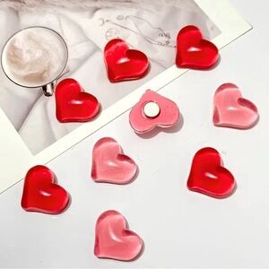 11- Pieces Of heart Magnets Valentine’s Day ❤️❤️❤️💕